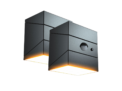2x FlinQ TwistCube Solarwandleuchte für nur 25,90€