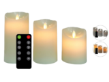 3x FlinQ wiederaufladbare LED-Kerze und Fernbedienung für nur 22,90€