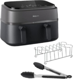 Philips Dual Basket Airfryer 3000 mit Frühstücksset für 129,99€