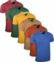 Herren einfarbige Kurzarm T-Shirts im 6er Pack für nur 37,39€ (statt 43,99€)