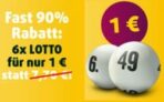 Neukunden-Deal: 6 Felder Lotto 6 aus 49 nur 1€ bei Lottoland