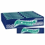 Airwaves Kaugummi Menthol & Eucalyptus (30x 12 Dragees) für nur 13,05€ (statt 17€)