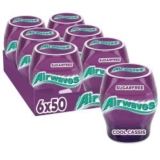 6x 50 Airwaves Kaugummi Cool Cassis für nur 11,34€ (statt 15€) – Prime Spar-Abo