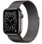 Apple Watch Series 6 Edelstahlgehäuse Graphit, Milanaise Armband für nur 524,16€ (statt 584,90€)