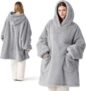 BEDSURE Hoodie Decke mit Ärmeln in L und XL ab 13,77€