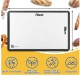 REDKEY Rutschfeste 70x50cm Backunterlage aus Silikon für nur 4,99€ (statt 9,99€)
