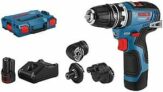 Bosch 12V Akku-Bohrschrauber GSR 12V-35 FC (inkl. 2×3.0 Ah Akku, Schnellladegerät) für 228,99€