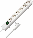 Brennenstuhl Comfort-Line Plus – 6-Fach Steckerleiste mit Flachstecker und Schalter für 6,99€ – Prime