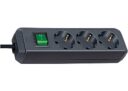 Brennenstuhl Eco-Line 3-fach Steckdosenleiste mit Schalter für 4,29€ – Prime
