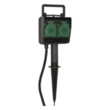 Brennenstuhl Garten-Steckdose/Außensteckdose 2-fach mit Erdspieß für nur 8,95€ – Prime