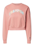 Champion Cropped Sweatshirt mit Label-Schriftzug in Glanz-Optik für 17,99€ (statt 19,99€)