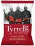 Wer diese Chips noch nicht probiert hat, verpasst was! Tyrrells slow-cooked crisps Sweet Chili ab 1,79€ (statt 2,29€)