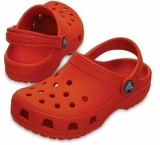 Crocs Unisex Kinder Classic K Clogs (Farbe: Tangerine) für 10,99€ (statt 17€)