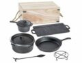 ACTIVA 7-teiliges Dutch Oven Set in Holzkiste für 54,99€