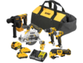 DeWalt Elektrowerkzeug-Set mit Akkus, Ladegerät und Tasche für nur 608,90€