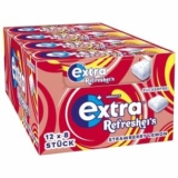EXTRA Refreshers Strawberry Lemon 12 x 8 Stück für 6,21€ (statt 11,88€) im Spar-Abo