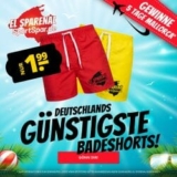 El Spareanal Badehosen für 1,99€ + 5 Tage Mallorca Gewinnspiel!