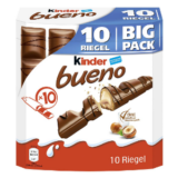Ferrero Kinder Bueno Big Pack mit 10 Riegeln für 2,79€ (statt 3,79€)
