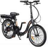 Fesjoy zusammenklappbares Elektrofahrrad (250-Watt Motor, 25km/h, 50-55km Reichweite) für 768,60 €
