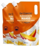 2er-Pack by Amazon Our Essentials Flüssigseife mit Mango Duft 500ml für nur 1,21€