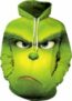 PADOLA Herren Kapuzenpullover mit 3D-Druck des Grinch für nur 22,98€ (statt 28€)