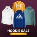 Geomix: Mindestens 40% Rabatt auf über 550 Hoodies + gratis Versand