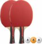 JOOLA Tischtennis Set Rosskopf 2 Tischtennisschläger + 3 Tischtennisbälle für 12€ (statt 16,89€)