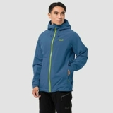 Jack Wolfskin Highest Peak 3L – Herren Hardshelljacke (blau) für 102,90€ (statt 200€)