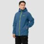 Jack Wolfskin Highest Peak 3L – Herren Hardshelljacke (blau) für 102,90€ (statt 200€)