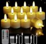 Blitzangebot: BOWKA wiederaufladbare LED Teelichter 12 Stück mit Fernbedienung für nur 25,49€ (statt 31,69€)