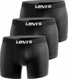 Levis Herren Boxershort Black 3er Pack für 19,99€ (statt 34,99€)