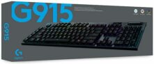 Logitech G915 LIGHTSPEED (tactile) – kabellose mechanische Gaming-Tastatur für 144€