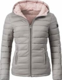MARIKOO Damen Übergangsjacke leichte Steppjacke mit Kapuze für nur 46,65€ (statt 60€)