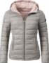 MARIKOO Damen Übergangsjacke leichte Steppjacke mit Kapuze für nur 46,65€ (statt 60€)