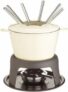 MasterClass Gusseisen-Fondue-Set Cremefarben für 30,99€ (statt 59€)