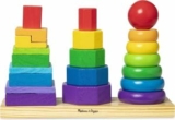 Melissa & Doug Geometrische Stapelpyramide für 8,55€ (statt 14,99€) – Prime