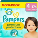174er-Pack Pampers Premium Protection Baby Windeln Größe 4 (9-14 kg) ab nur 40,05€ (statt 53€)