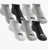 PUMA Junior Sneakersocken (23-34) grey white black 7 Paar für 13,49€ (statt 15,90€)