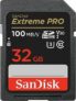 SanDisk Extreme PRO SDHC UHS-I Speicherkarte 32 GB (100 MB/s, U3) für 6,90€ (statt 13€)