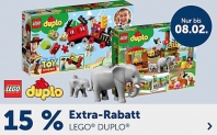 15% Rabatt auf Lego Duplo Artikel im myToys Onlineshop