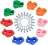 10er Set Jiuzcare Kinder Klettergriffe für 19,99€