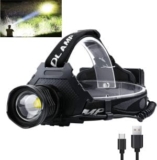 SIDARK Stirnlampe mit 6 Modi nur 15,99€