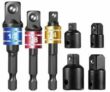 Stecknussadapter Set 4 tlg. für Akkuschrauber für nur 9,49€ (statt 18,99€)