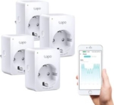 4er-Pack TP-Link Tapo P110 Smart Steckdose mit Energieverbrauchsmesser für 29,99€
