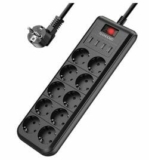 10-Fach Steckdosenleiste mit 4 USB Ports für nur 23,14€ (statt 31,99€)