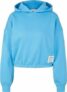 TOM TAILOR Denim Damen Cropped Hoodie Sweatshirt Rainy Sky Blue nur 14,90€