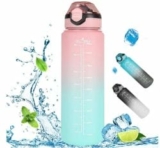 LKEVREG 1L Trinkflasche mit Strohhalm für nur 7,99€ (statt 13,99€)