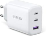 Wieder verfügbar: UGREEN 65W USB-C Ladegerät mit 3-Ports für 17,99€ (statt 27,99€)
