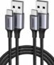 UGREEN USB-C auf USB-A Kabel 2 Stück á 2m für 11,19€ (statt 13,99€)