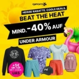 Geomix: Mindestens 40% Rabatt im Mega Under Armour Sale + 5€ Gutschein